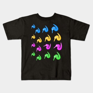 worm on a string Kids T-Shirt